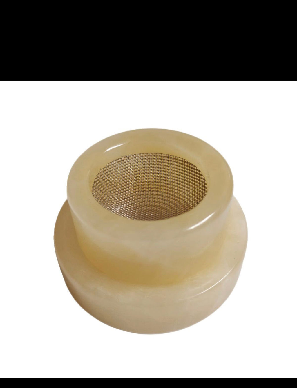 2-in-1 Natural Jade Moxa Burner with Detachable Metal Filter - Wearable Gua Sha Tool & Moxibustion Holder for Mugwort